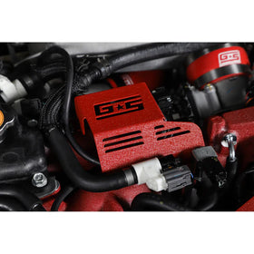 Grimmspeed Boost Control Solenoid Cover Red For Subaru 08-21 STI GrimmSpeed - 0