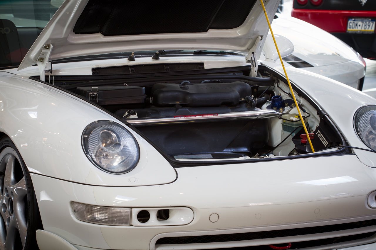 Fabspeed Porsche 964 Turbo 965 GT2 EVO Front Strut Bar (1990-1994) - 0