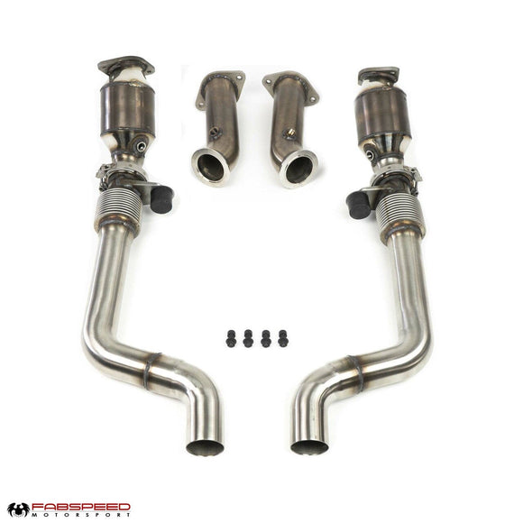 Fabspeed Shelby GT500 RENNKRAFT™ Modular Sport Catalytic Converters (2015-2020)