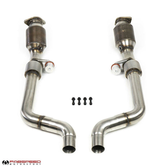 Fabspeed Shelby GT500 Sport Catalytic Converters (2015-2020)