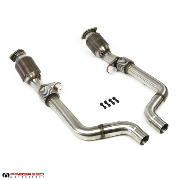 Fabspeed Shelby GT500 Sport Catalytic Converters (2015-2020)