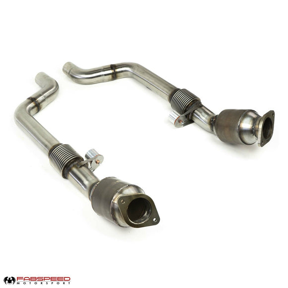 Fabspeed Shelby GT500 Sport Catalytic Converters (2015-2020)