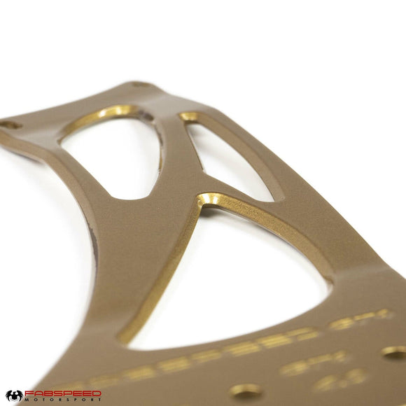 Fabspeed Porsche 981/718 Cayman GT4 Monoblock Wing Risers (2015+)