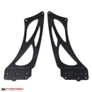 Fabspeed Porsche 981/718 Cayman GT4 Monoblock Wing Risers (2015+)-1