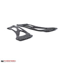 Fabspeed Porsche 981/718 Cayman GT4 Monoblock Wing Risers (2015+)-3