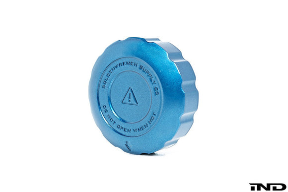 Goldenwrench Blackline Performance BMW M Car Series Charge Cooler Tank Cap Cover - IND Painted