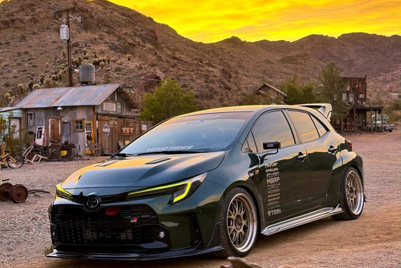 Motorsport+ E210 GR Corolla Race Style Yellow DRL LED Module Set