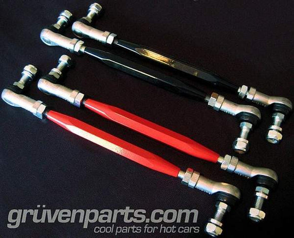 Gruven Adjustable Swaybar Links (Front) - Fiat / 500