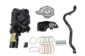 Audi Under Supercharger Service Kit - 3.0T B8 - GPS Aluminum Thermostat Assembly