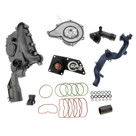 Audi Under Supercharger Service Kit - 3.0T Gen 2 (CREC) - GPS Aluminum Thermostat Assembly | SCSK-AUDI-30T-CREC