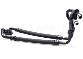 BMW Engine Oil Cooler Lines - Genuine BMW 17212227235
