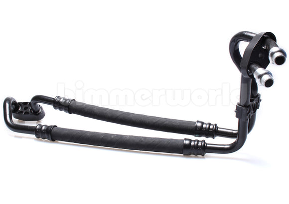BMW Engine Oil Cooler Lines - Genuine BMW 17212227235