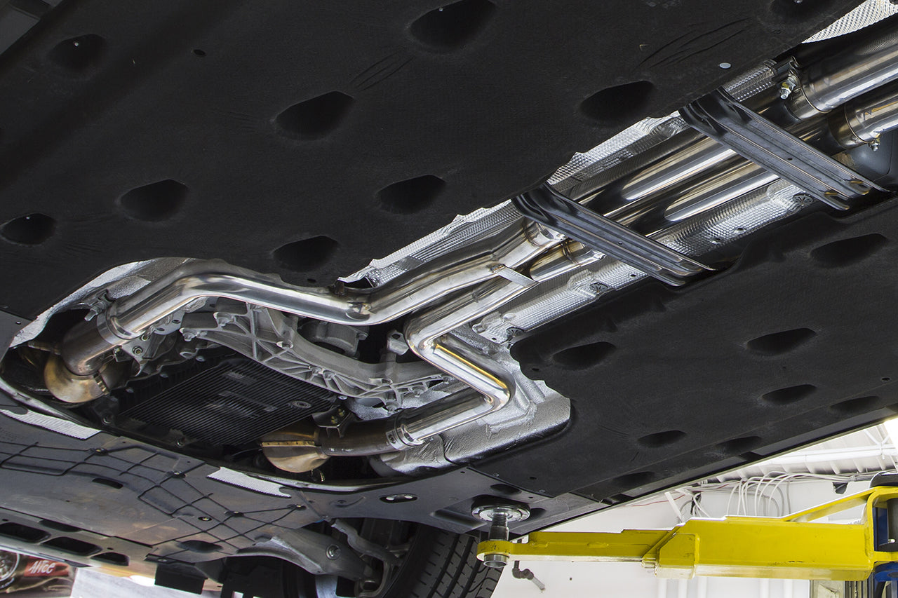 Fabspeed Maserati Ghibli Resonator Bypass X-Pipe