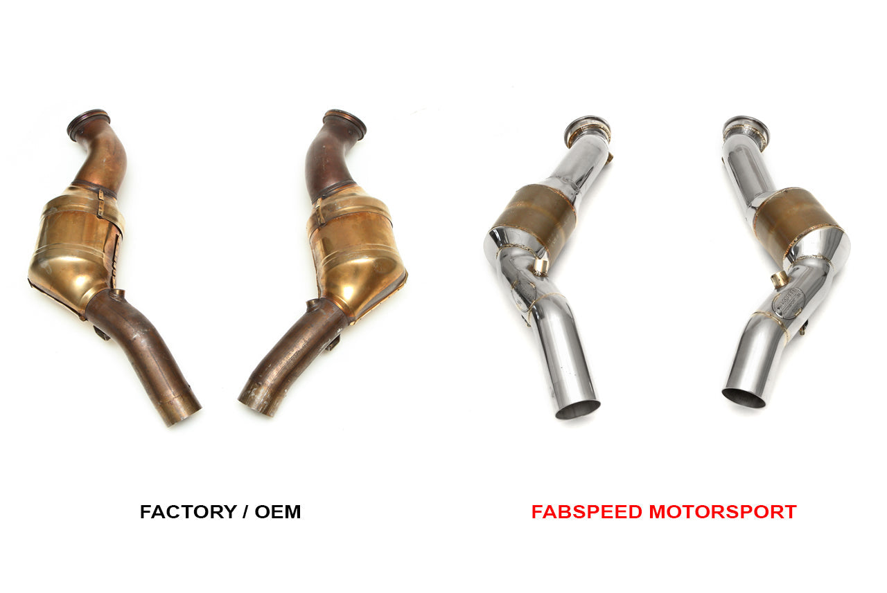 Fabspeed Maserati Ghibli Primary Sport Cat Downpipes - 0