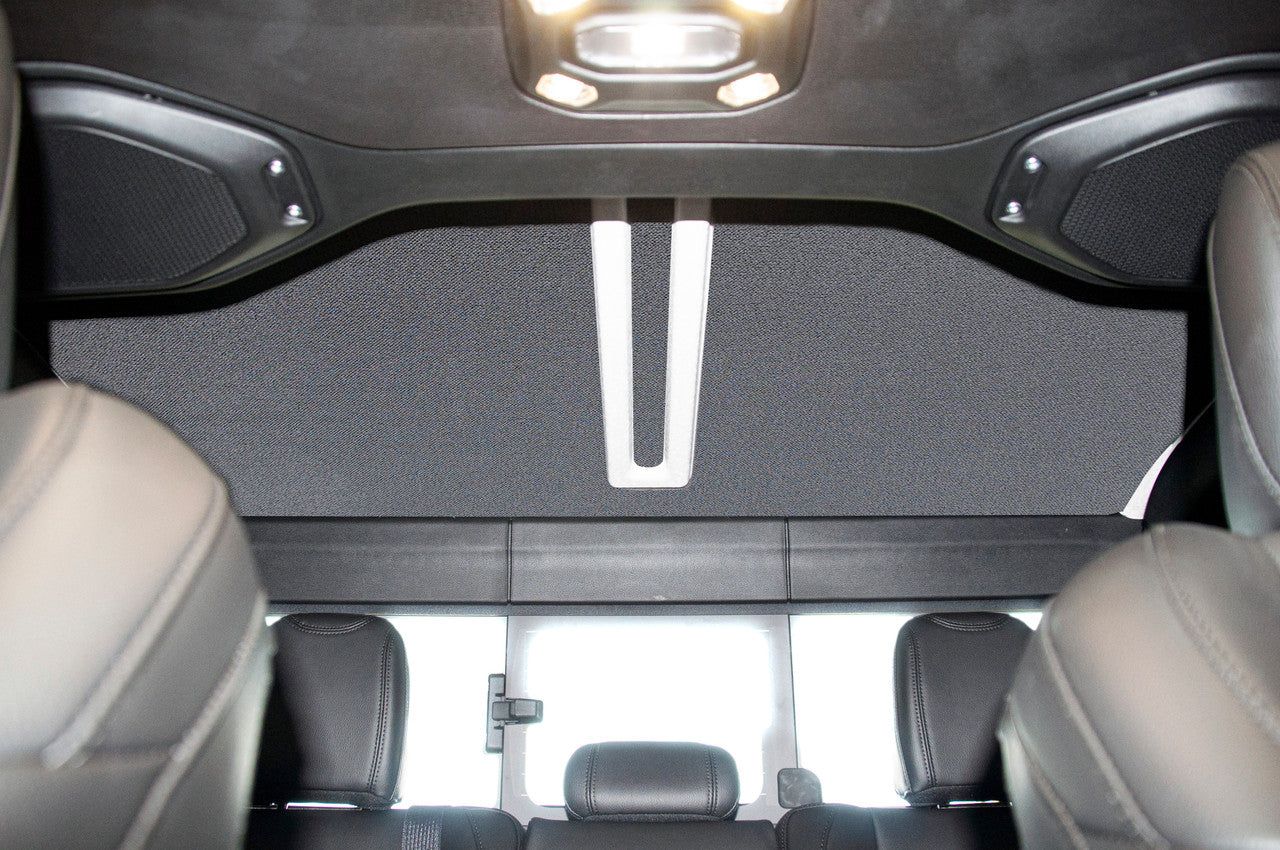 DEI 20-22 Jeep Gladiator JT 4-Door Boom Mat Complete Headliner Kit - 7 Piece - Gray - 0