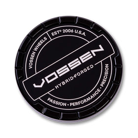 VOSSEN Billet Sport Cap - Large - Hybrid Forged - Gloss Black