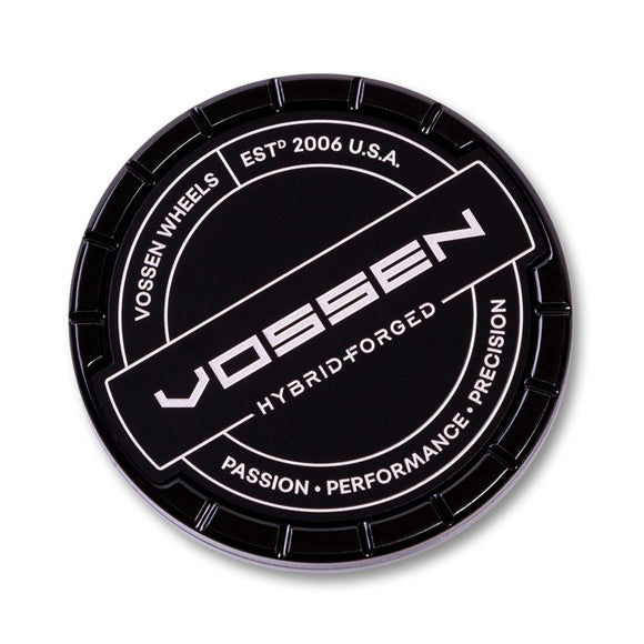 VOSSEN Billet Sport Cap - Large - Hybrid Forged - Gloss Black