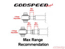 Godspeed Project Adjustable Rear Toe Arms Infiniti Q50 2014-2022-5