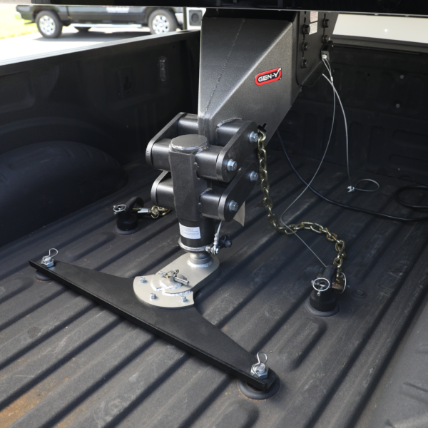 GoosePuck 5" offset ball-puck mount for Dodge 25K Towing (With STD Ball Assy and 101571) - 0