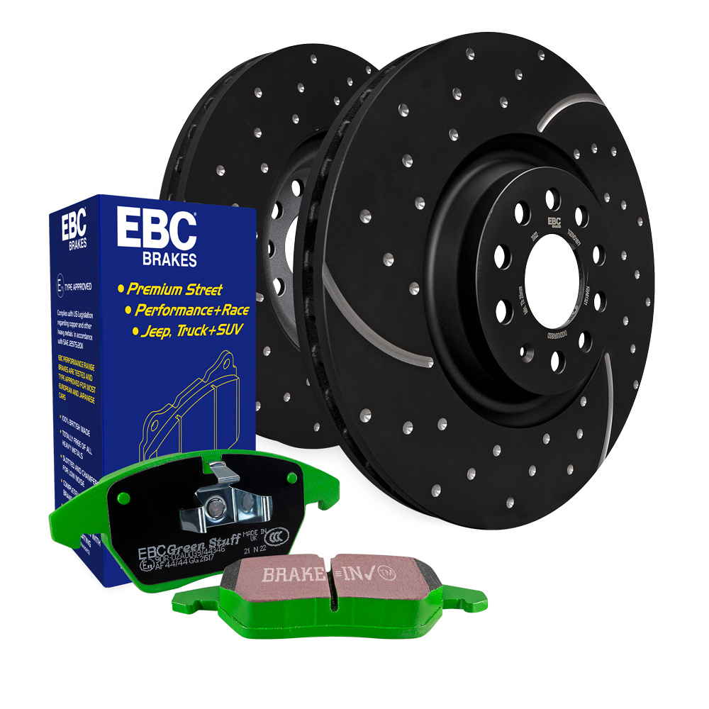 EBC S10 Kits Greenstuff Pads and GD Rotors