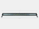Cali Raised 42 Dual Row 5D Optic Osram Led Bar - Combo-1