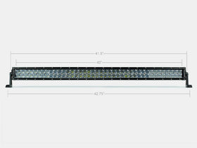 Cali Raised 42 Dual Row 5D Optic Osram Led Bar - Combo