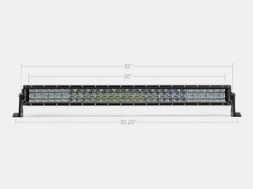 Cali Raised 16-23 Tacoma Stealth Bumper Second 32In Light Bar With Relocation Mounts - Combo