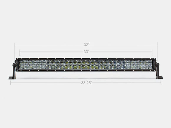 Cali Raised 16-23 Tacoma Stealth Bumper Second 32In Light Bar With Relocation Mounts - Combo