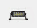 Cali Raised 8 Dual Row 5D Optic Osram Led Bar-1