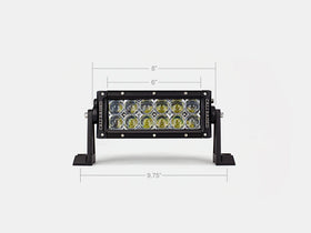 Cali Raised 8 Dual Row 5D Optic Osram Led Bar