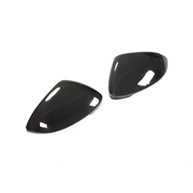 Carbon Fiber Mirror Covers for VW Golf MK8 R 2021