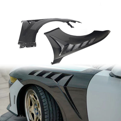 Carbon Fiber Vented Fenders for Ford Mustang S650 2024