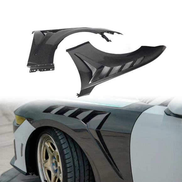 Carbon Fiber Vented Fenders for Ford Mustang S650 2024+