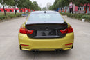 Dry Carbon Fiber Trunk With High Ducktail for BMW F82 M4 Coupe 2014-2020-4