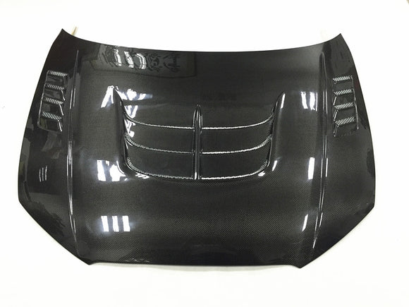 Carbon Fiber Hood With Vents for Audi 8V A3 SLINE S3 Sedan 4-Door 2013-2016