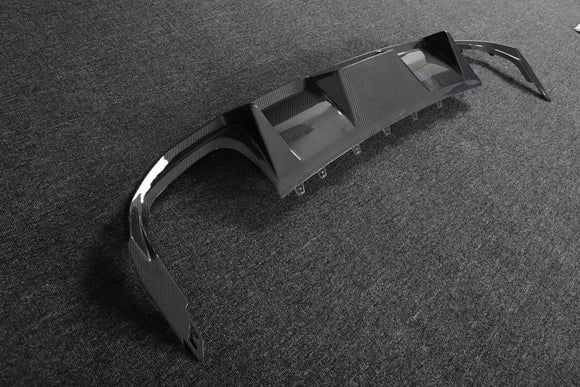 Carbon Fiber Rear Diffuser for Audi S3 Sedan 4-Door 2022