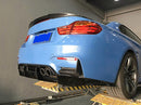 Dry Carbon Fiber Rear Bumper Splitters for BMW F80 M3 F82 F83 M4 2014-2018-3