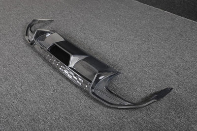 Carbon Fiber Rear Diffuser for Audi S3 Sedan 4-Door 2022 - 0