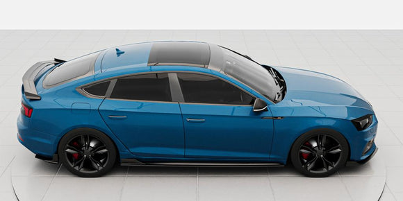Carbon Fiber Rear Trunk Wing for Audi A5 S5 RS5 4-Door 2017-2024
