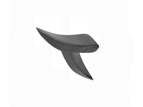 Carbon Fiber Front Bumper Canards for Audi Facelift A3 S-LINE S3 Sedan 4-Door 2017-2019 - 0
