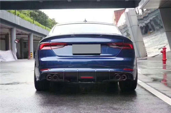 Carbon Fiber Rear Diffuser V2 for Audi b9 A5 S5 17-19