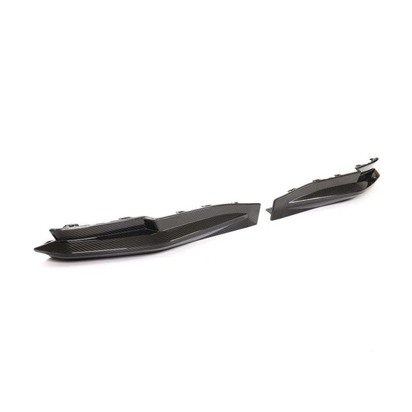 Dry Carbon Fiber Rear Bumper Canards BMW G82 M4 Coupe 2021-23