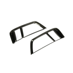 Dry Carbon Fiber Rear Bumper Vent Covers for Audi R8 2016-2018 Base Coupe 2-Door