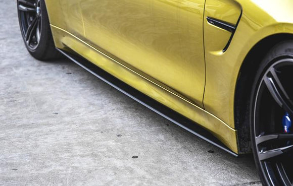 Carbon Fiber Side Skirts for BMW M4 F82 F83 14-17