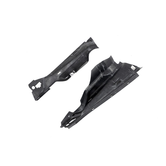 Dry Carbon Fiber Engine Bay Side Panel 2pcs/set for Audi R8 Coupe 2023