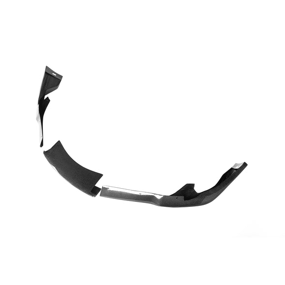 Carbon Fiber 3PCS Front Lip For Toyota GR Supra A90 2020-2024