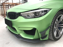 Carbon Fiber Front Bumper Canards for BMW F80 M3 F82 F83 M4 14-19-3