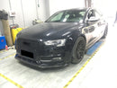 Carbon Fiber Front Lip for Audi A5 S5 Coupe 2-Door 2012-2016-4