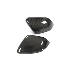 Dry Carbon Fiber Mirror Covers for Lamborghini Urus/Audi Q8 RSQ8 Without Assistant lane - 0