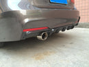 Carbon Fiber Rear Diffuser for BMW F30 M-TECH 2012-2017 (single Exhaust Pipe, Single Outlet)-3